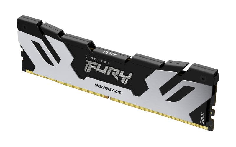 Memorie RAM Kingston FURY Renegade Silver, 24GB DDR5, 8400MHz, CL40