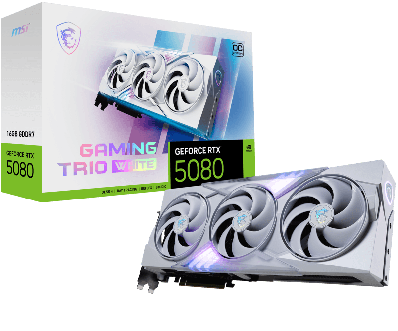 Placa video MSI GeForce RTX 5080, 16GB GDDR7, PCI Express 5.0, 256-bit