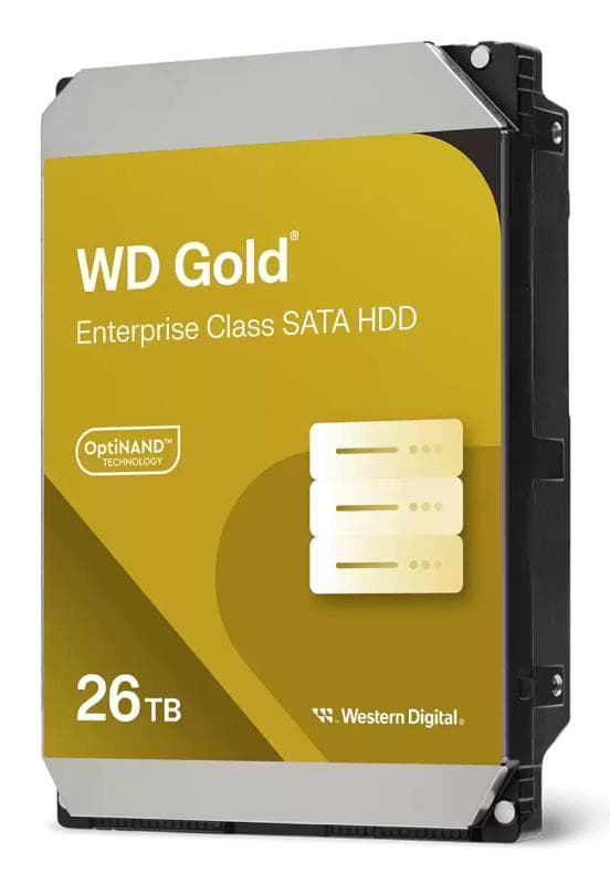 Hard Disk Western Digital WD Gold WD261KRYZ, 26 TB, 512 MB, SATA, 7200 rpm