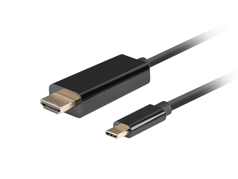 Cablu USB-C(M) HDMI(M) 1 m 4K 60Hz negru