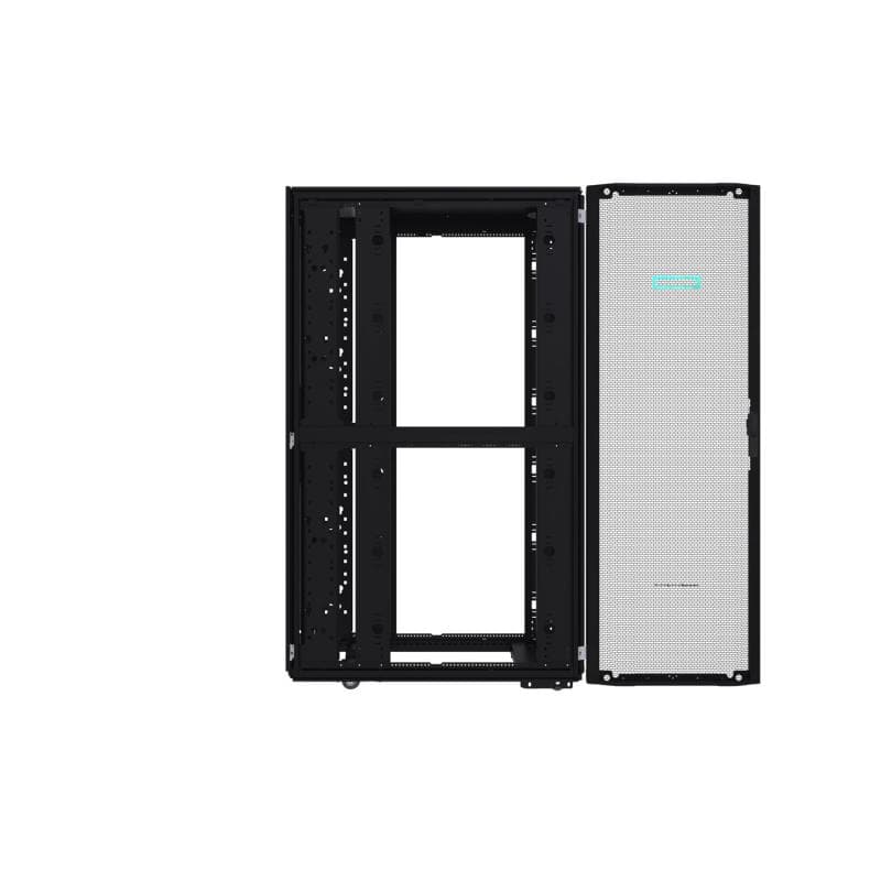 HPE 42U 800mmx1200mm G2 Kitted Advanced Pallet Rack with Side Panels and Baying — miniatură