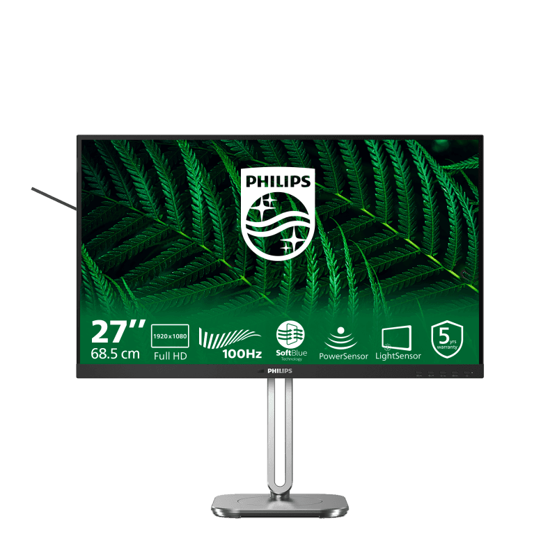 Monitor Consumer Philips 27B2G5200/00, 27", 1920 x 1080 pixeli, Anthracite