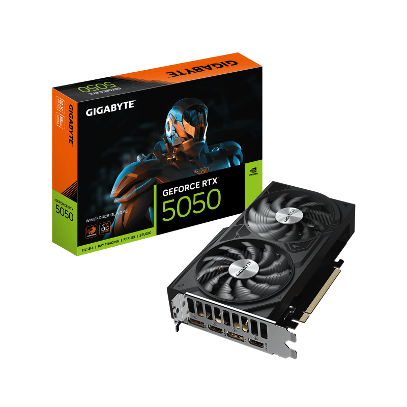 Placa video Gigabyte GeForce RTX 5050, 8GB GDDR6, PCI Express 5.0, 128bit