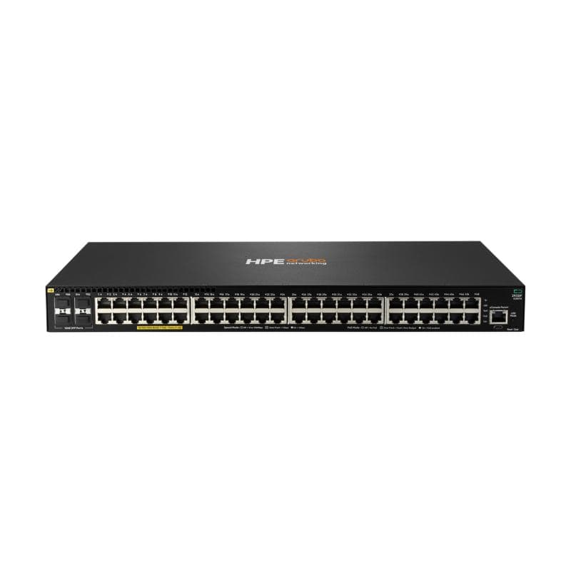 HPE Aruba Networking 2930F 48G PoE+ 4SFP 740W Switch — miniatură