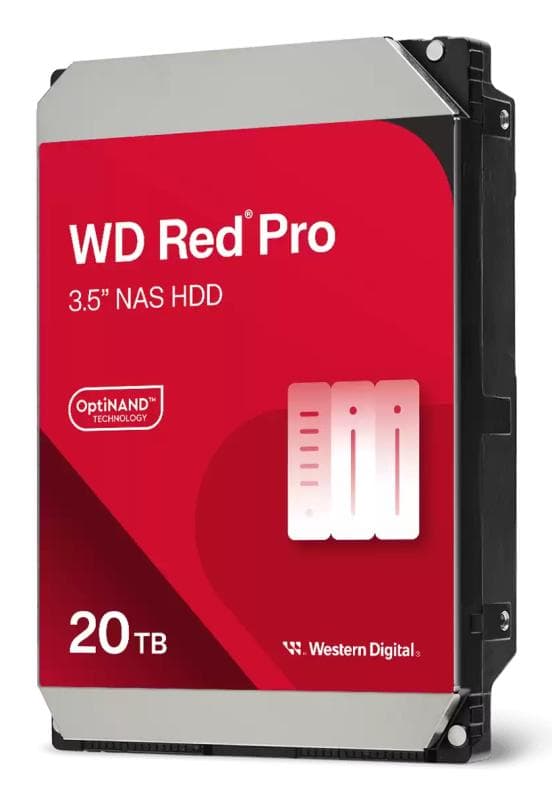 HDD NAS WD Red Pro WD202KFGX, 20 TB, 7200 RPM, 512 MB, SATA III