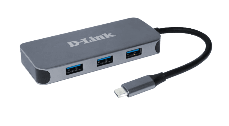 Docking station D-Link DUB-2335, USB Type-C, Gri