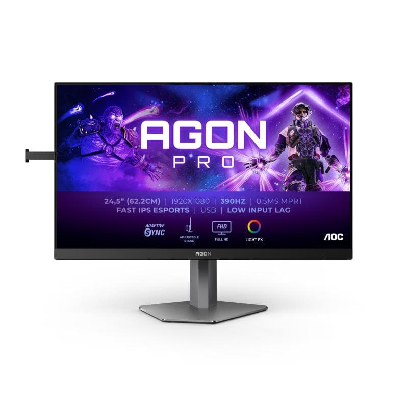 Monitor Consumer AOC AG256FS, 24.5", 1920x1080 pixeli, Black