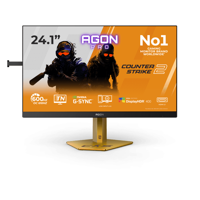 Monitor Gaming AOC AGON PRO CS24A, 24.1", 1920 x 1080 pixeli, Black