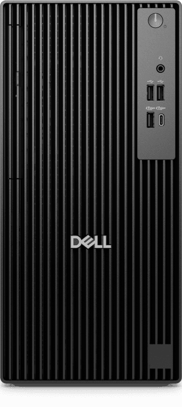 Desktop Business Dell Pro QCT1255 cu procesor AMD AMD Ryzen 5 8500G pana la 5.0 GHz, 8 GB DDR5, 512GB SSD, AMD Radeon 740M, Linux, Black