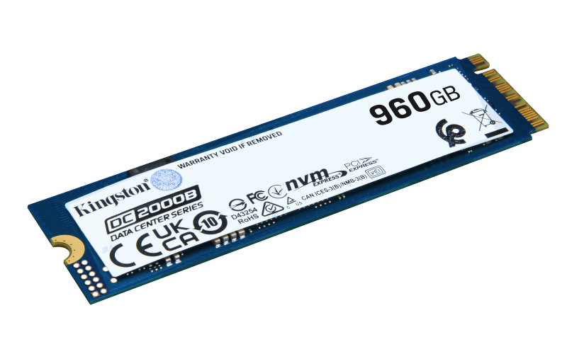 SSD intern Kingston DC2000B, 960 GB, PCI Express 4.0 x4, NVMe, M.2