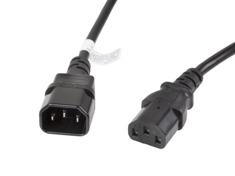 Cablu IEC 320 C13 C14 3 m VDE negru