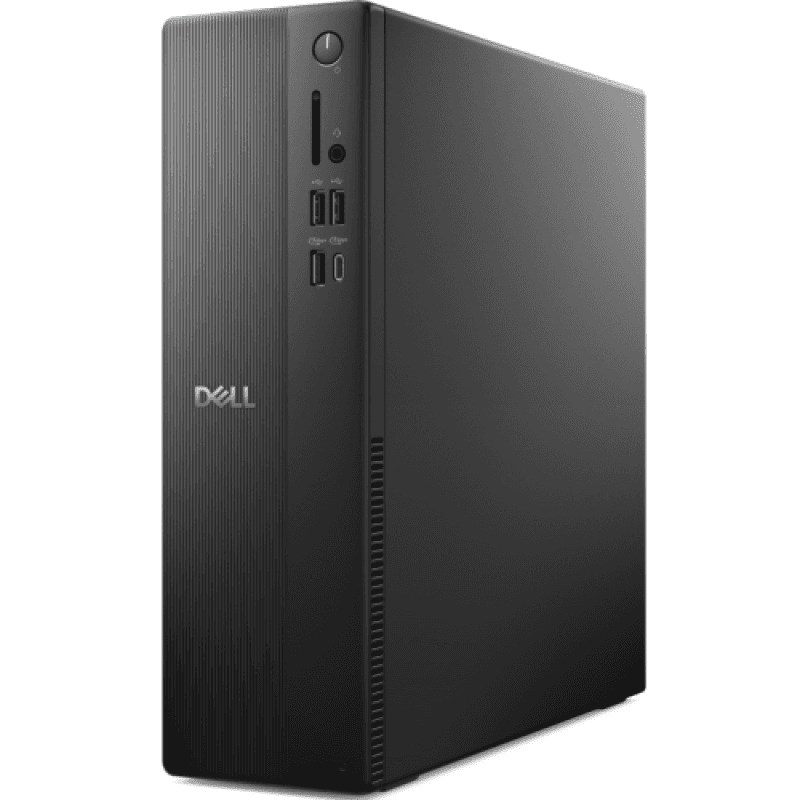 Desktop Business Dell Pro Slim Essential cu procesor Intel Core Ultra 5 225 pana la 4.9 GHz, 16 GB DDR5, 512GB SSD, Intel Integrated Graphics, Linux, Black