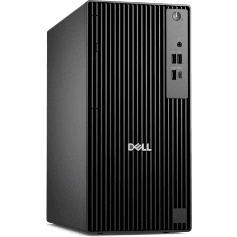 Desktop Business Dell Pro QCT1255 cu procesor AMD AMD Ryzen 7 PRO 8700G pana la 5.1 GHz, 32 GB DDR5, 1TB SSD, 780M, Windows 11 Pro, Black