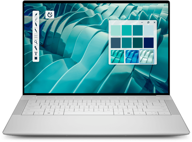 Laptop Consumer DELL 14 Premium DA14250, cu procesor Intel Core Ultra 7 255H, 14.5'' OLED, 32 GB LPDDR5x, 1 TB SSD, NVIDIA GeForce RTX 4050, 6GB GDDR6, Windows 11 Pro