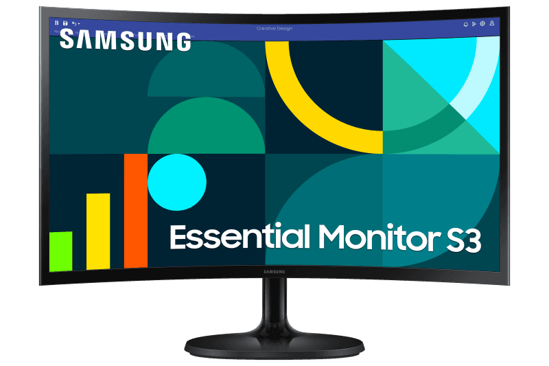 Monitor Samsung 24" LS24D360GAUXEN, Curvature: 1800R, Diagonal (inch): 24, Diagonal (cm): 60.96, Aspect ratio: 16:9, Panel: VA, Resolution: 1920x1080, Refresh Rate: 100Hz, Response time GtG: 4ms, Brightness (max): 250 cd/m², Contrast (static) : 3000:1, Viewing angle: 178/178, Color Gamut Type: sRGB