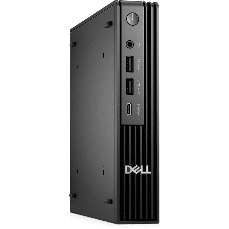 Desktop Business DELL Pro QBM1250 Plus cu procesor Intel Core Ultra 5 235 pana la 5.0 GHz, 16 GB DDR5, 512GB SSD, Intel Integrated Graphics, Linux, Black
