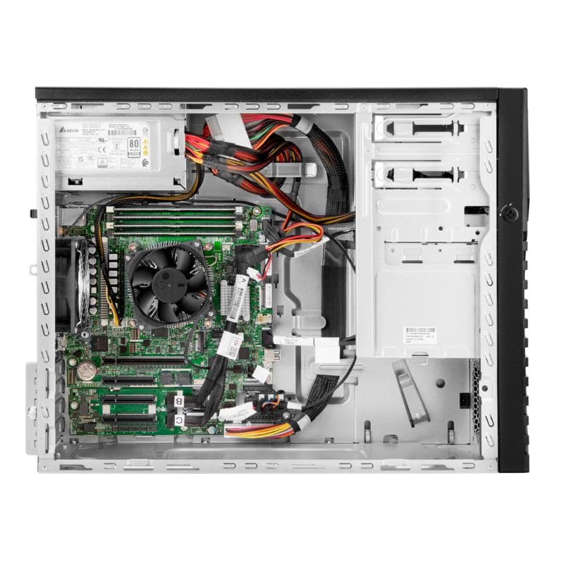 HPE ProLiant ML30 Gen11 E-2436 2.9GHz 6c 1P 1x32GB-U 8SFF MR216i-p 2x480GB SSD 2x800W PS EU Server — miniatură