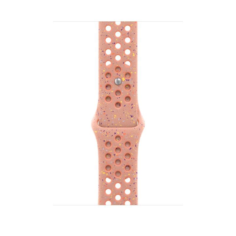 Curea pentru Apple Watch 46mm Alpenglow Pink Nike Sport Band - M/L