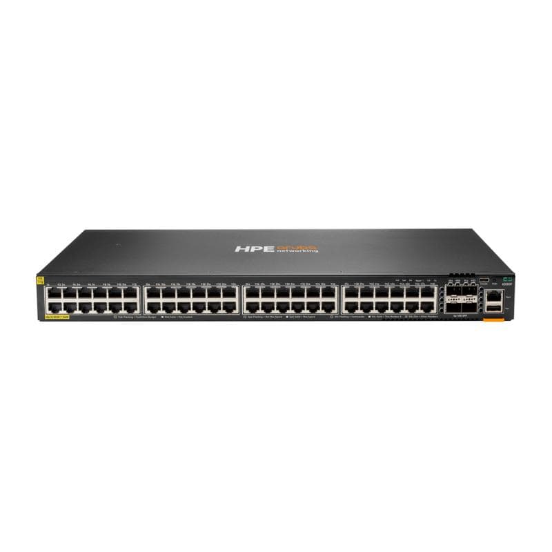 HPE Aruba Networking CX 6200F 48G Class4 PoE 4SFP+ 740W Switch — miniatură