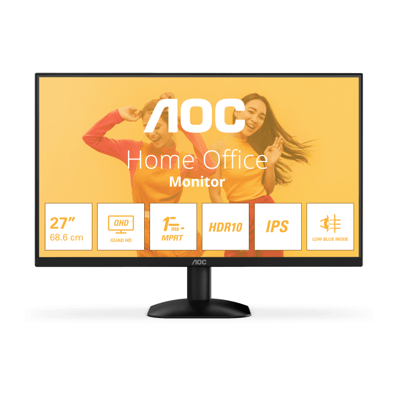 Monitor Consumer AOC Q27B35E, 27", 2560 x 1440 pixeli, Black