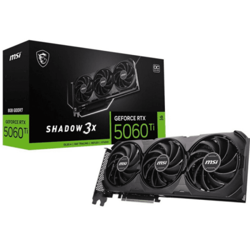 Placa video MSI GeForce RTX 5060 Ti, 8GB GDDR7, PCI Express 5.0, 128-bit