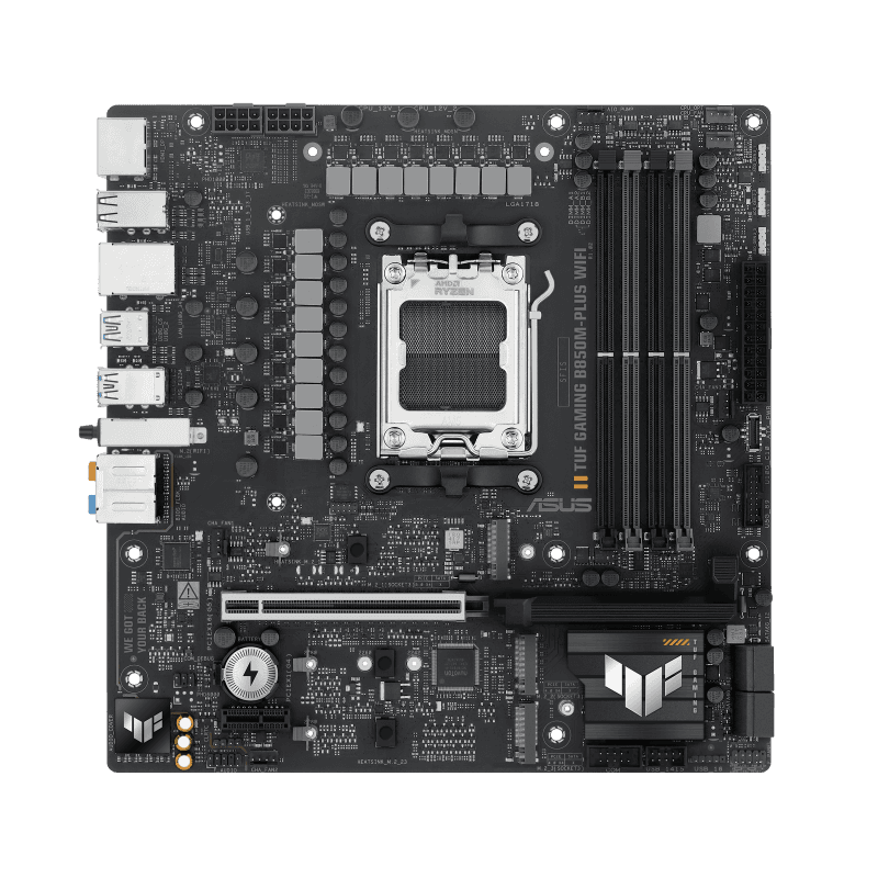 Placa de baza ASUS TUF GAMING B850M-PLUS WIFI, Socket AM5, DDR5, Micro-ATX