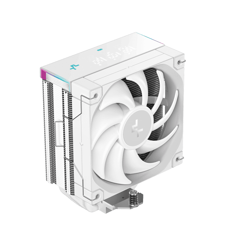 Cooler Procesor DEEPCOOL AK400 Digital PRO WH, Aer, 12 cm, aRGB