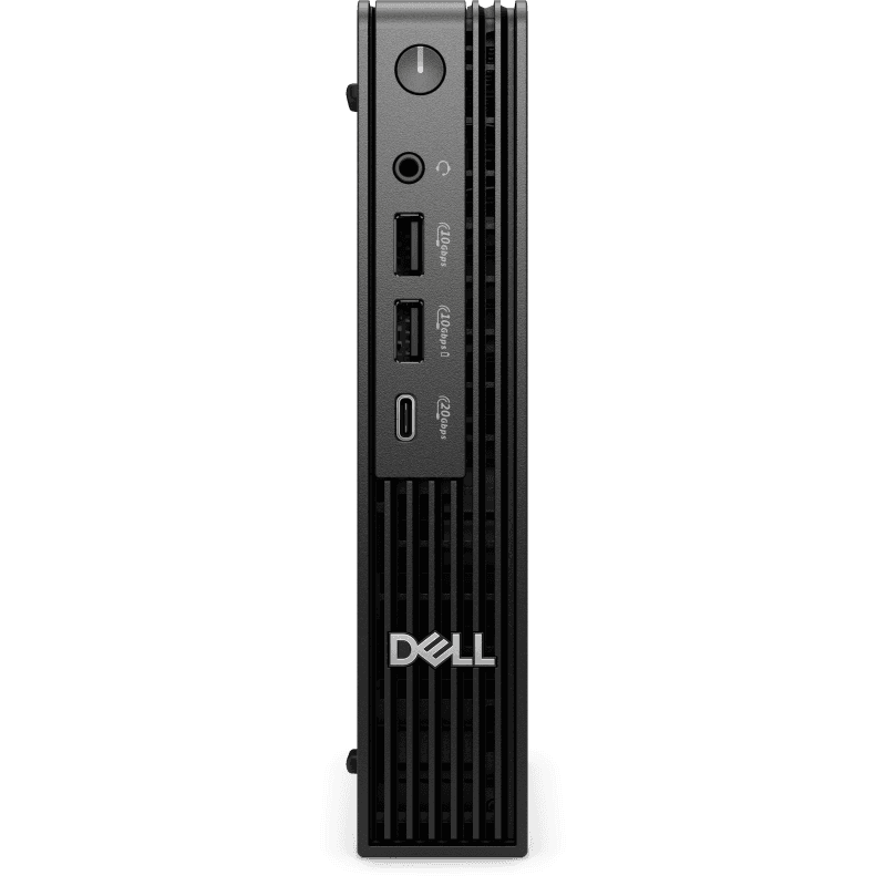 Desktop Business DELL Pro QBM1250 Plus cu procesor Intel Core Ultra 7 265 pana la 5.3 GHz, 16 GB DDR5, 512GB SSD, Intel Integrated Graphics, Linux, Black
