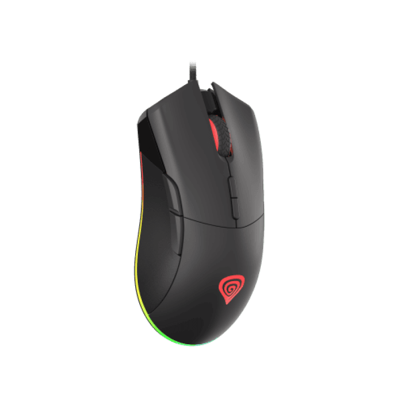 Mouse Gaming GENESIS Krypton 290, 6400 dpi, negru