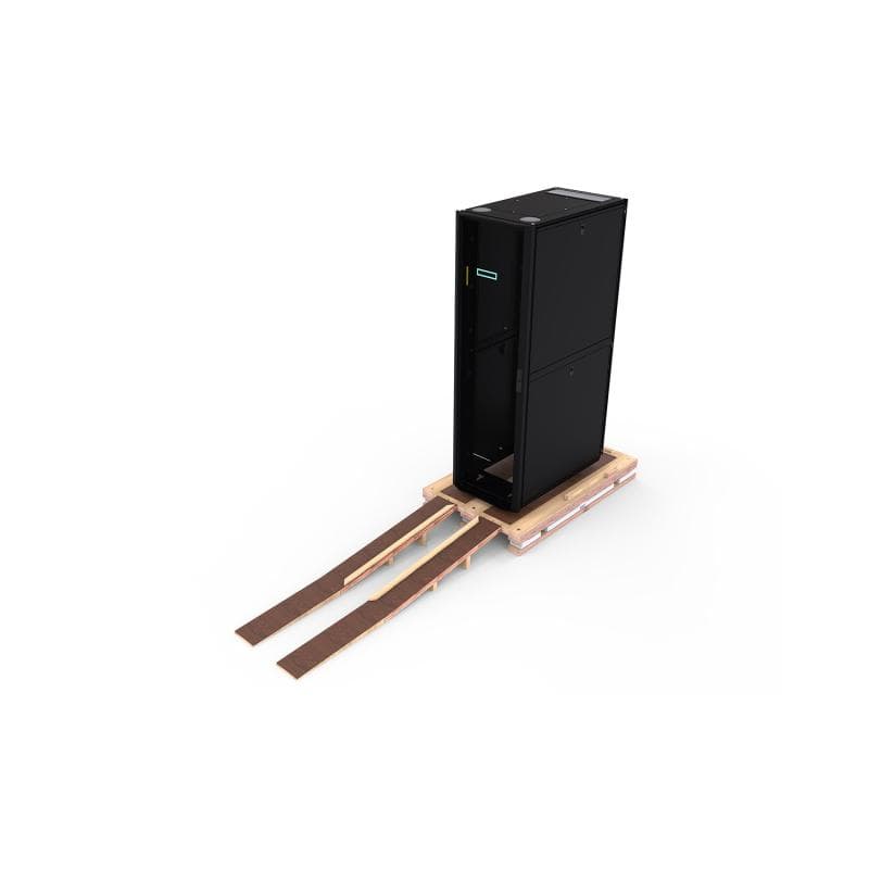HPE 42U 600mmx1075mm G2 Kitted Advanced Shock Rack with Side Panels and Baying — miniatură
