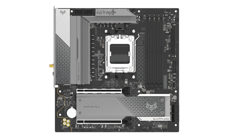 Placa de baza Sapphire NITRO+ B850M WIFI, Socket AM5, DDR5, Micro-ATX