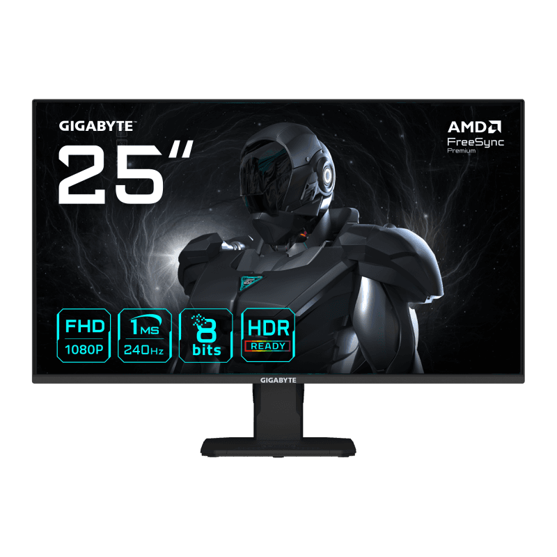 Monitor Gaming GIGABYTE GS25F2A, 24.5", 1920 x 1080 pixeli, Black