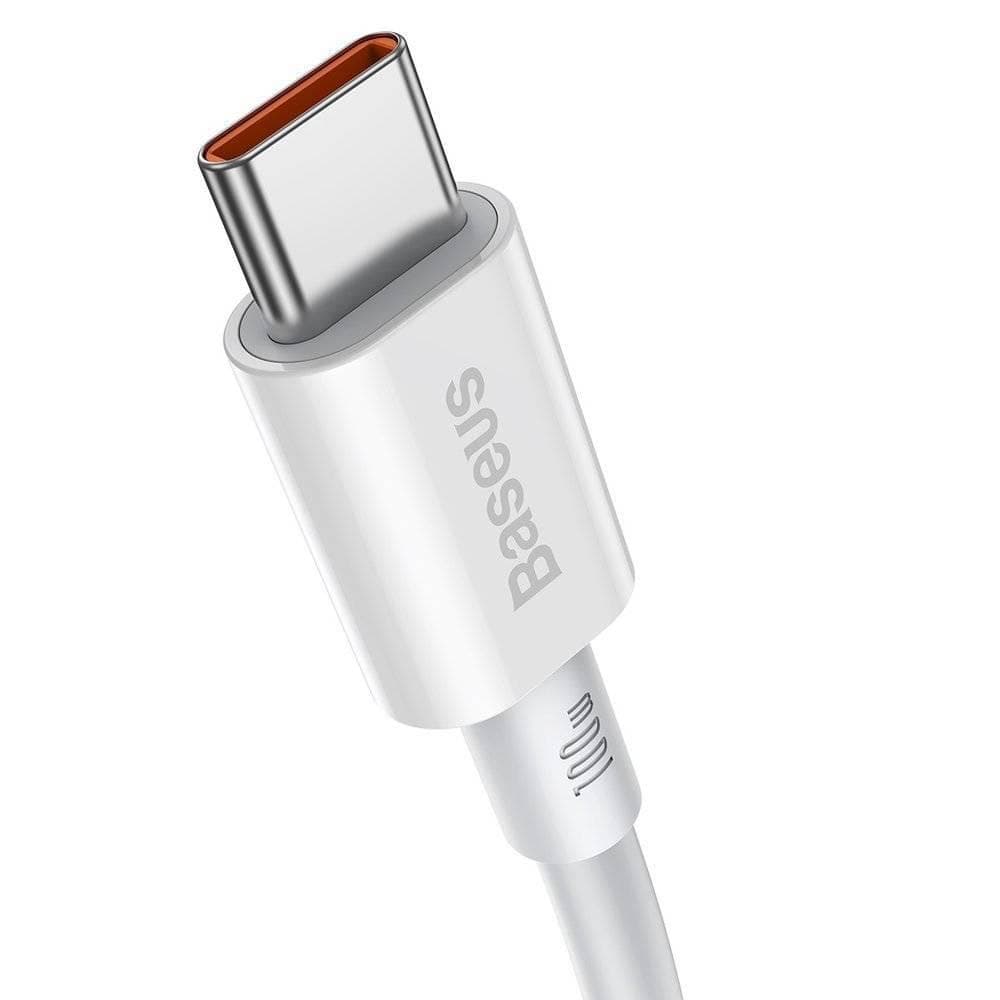 Cablu Baseus Superior CATYS-B02 1m, alb — miniatură