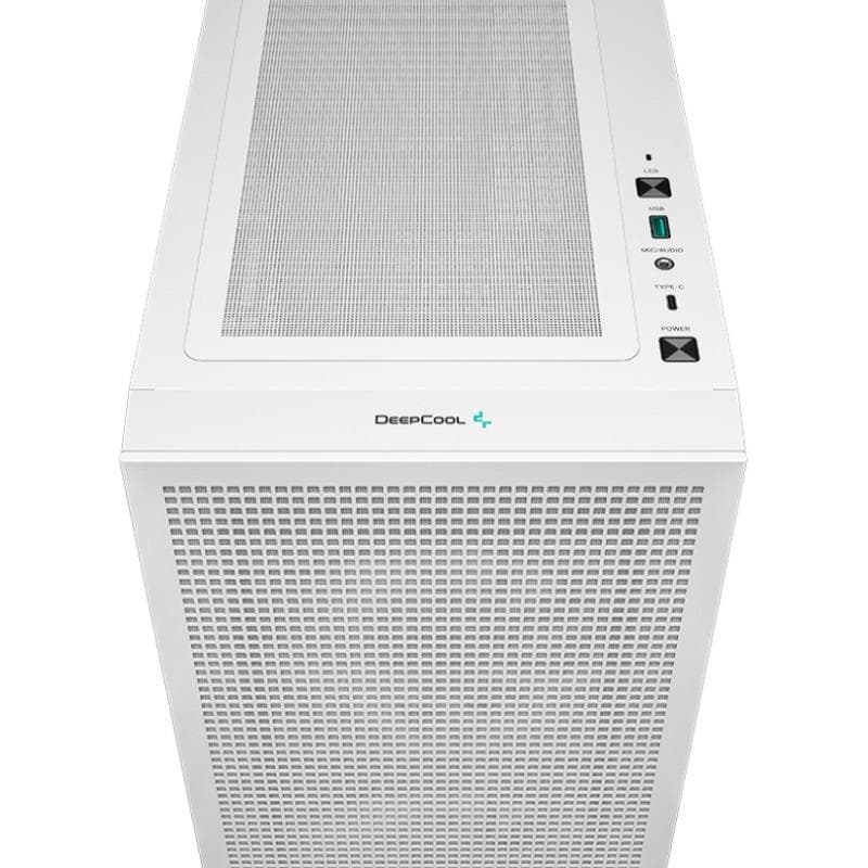 Carcasa DEEPCOOL CH360 DIGITAL, RGB, Mini Tower, White — miniatură