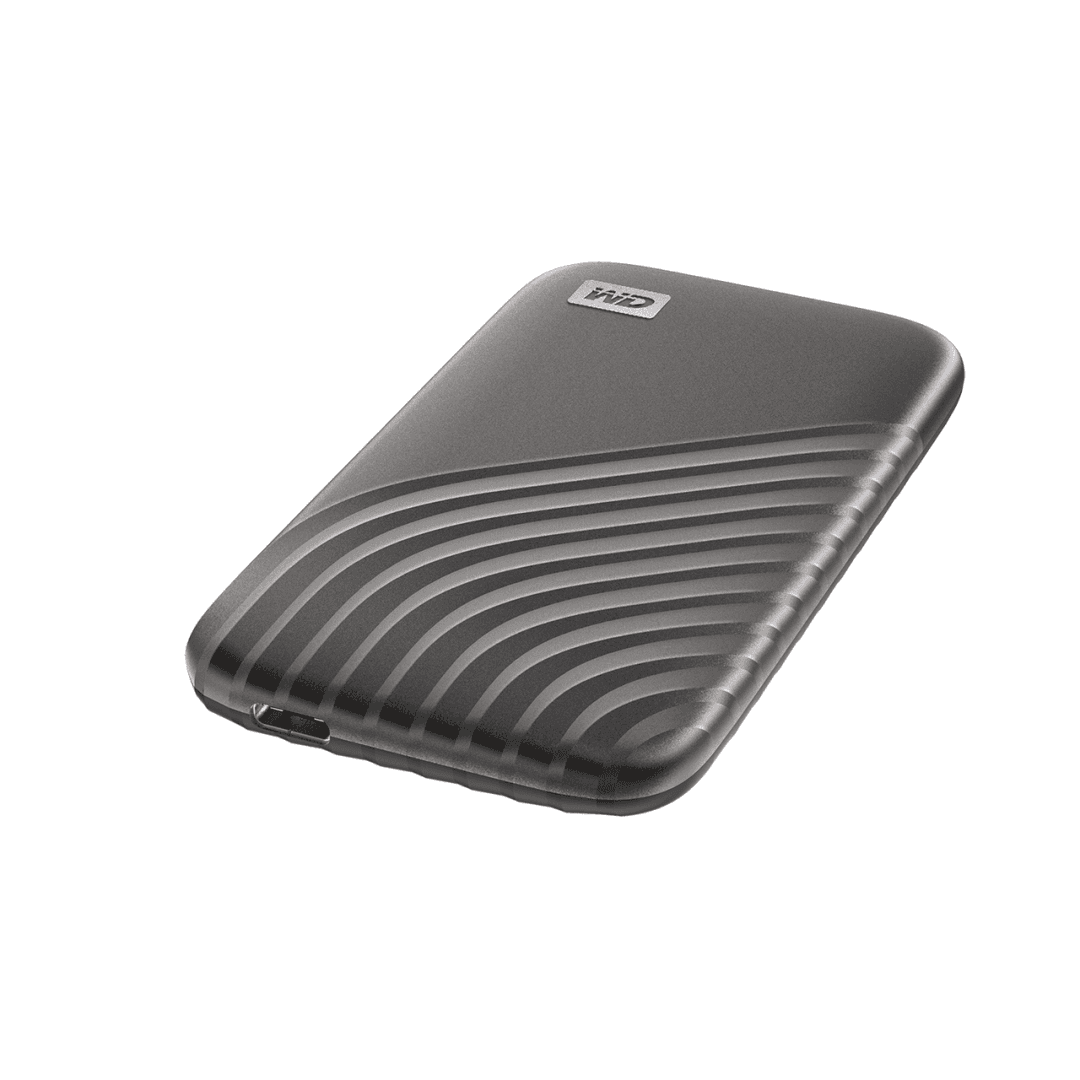 SSD extern WD My Passport, 2 TB, USB 3.2 Gen 2, Gri — miniatură