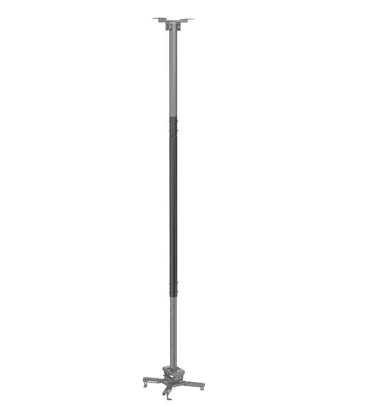 Bara de extensie pentru suport proiector tavan Neomounts, compatibilitate: CL25-540BL1, CL25-550BL1. Latime: 39 mm, Adancime: 39 mm, Inaltime: 990 mm, negru — miniatură