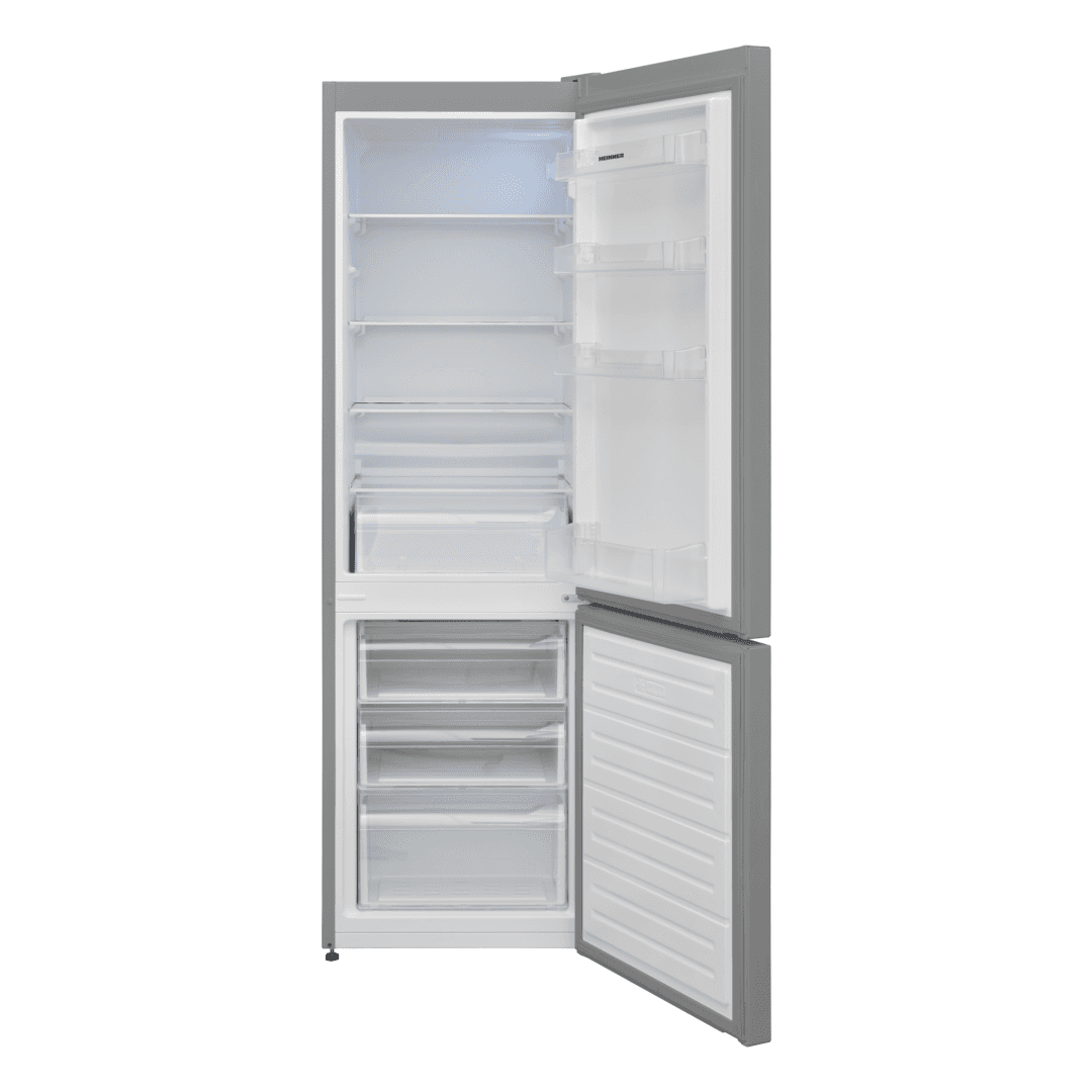Combina frigorifica HEINNER HC-V2681SE++, 268 l, Clasa: E, Argintiu — miniatură