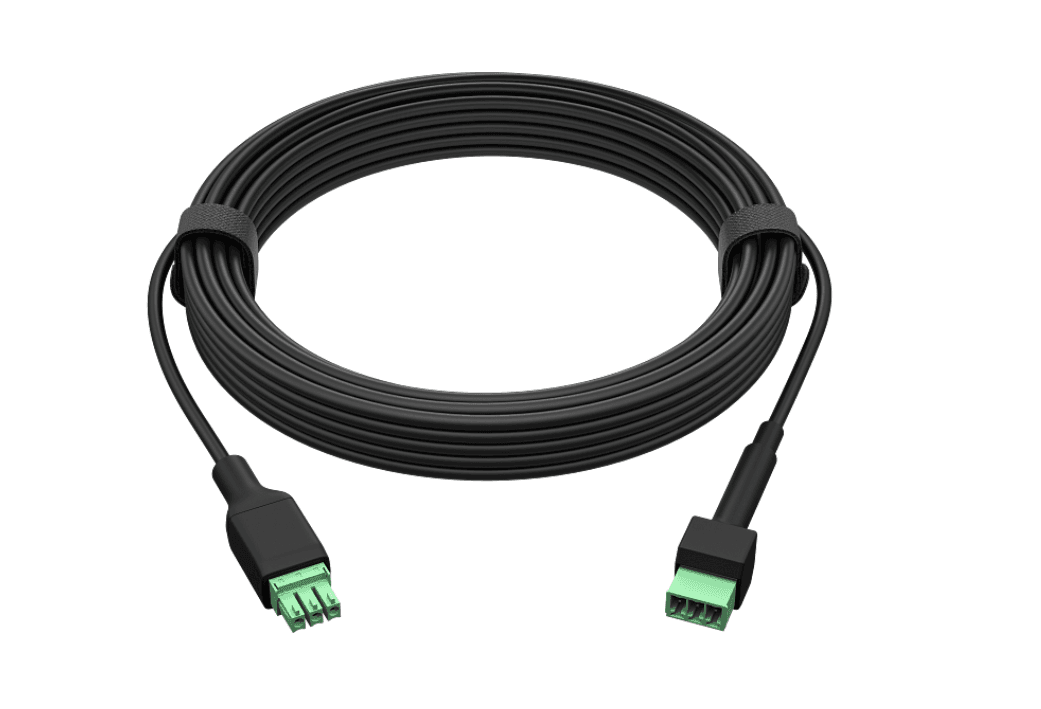 HP Poly Studio A2 Black Cable Extender for Table Mic Male to Female Phoenix Connector 8M(26ft)