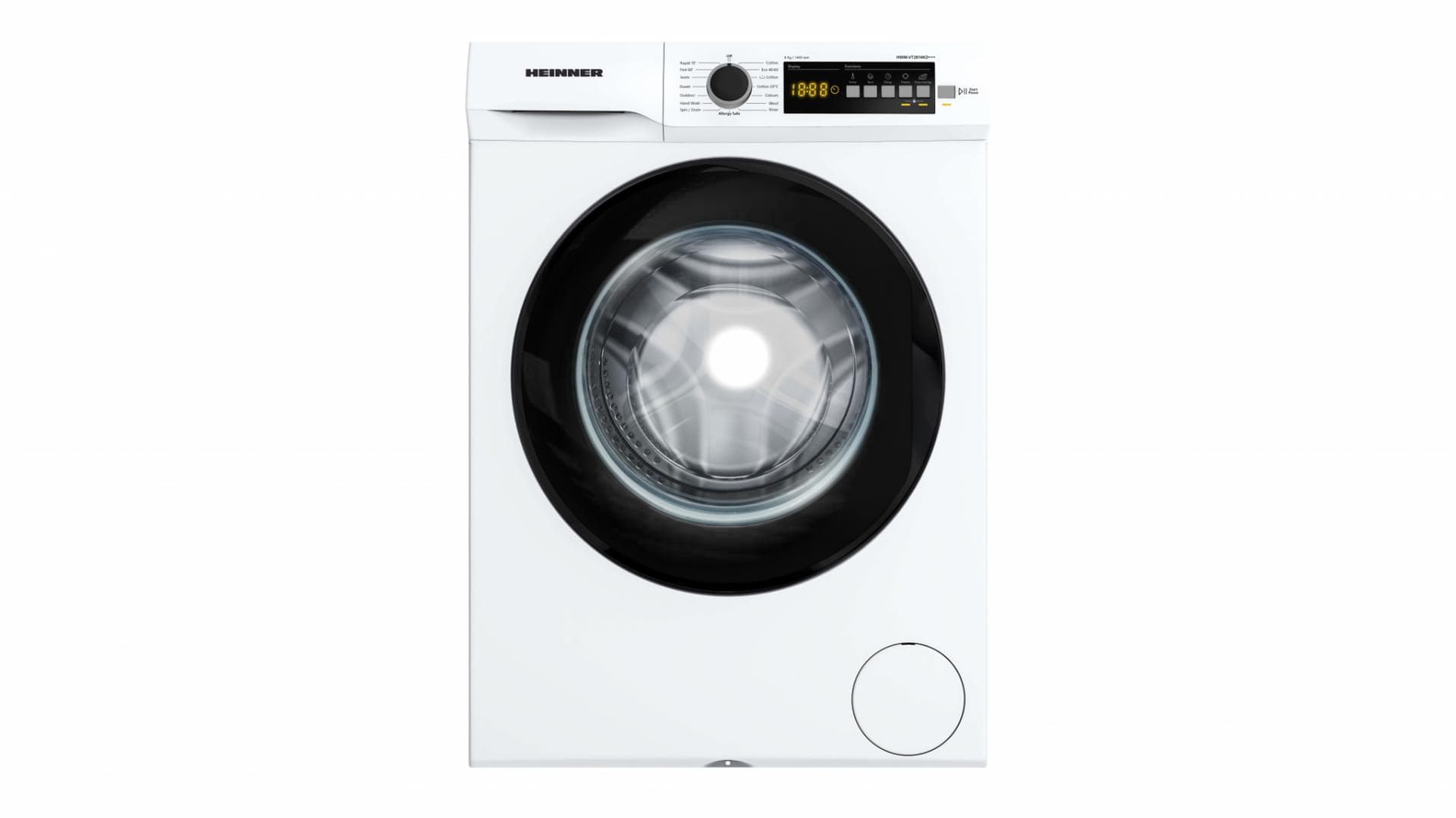 Masina de spalat rufe HEINNER HWM-VT2814KD+++, 8 kg, 1400 rpm, Clasa: D, Alb