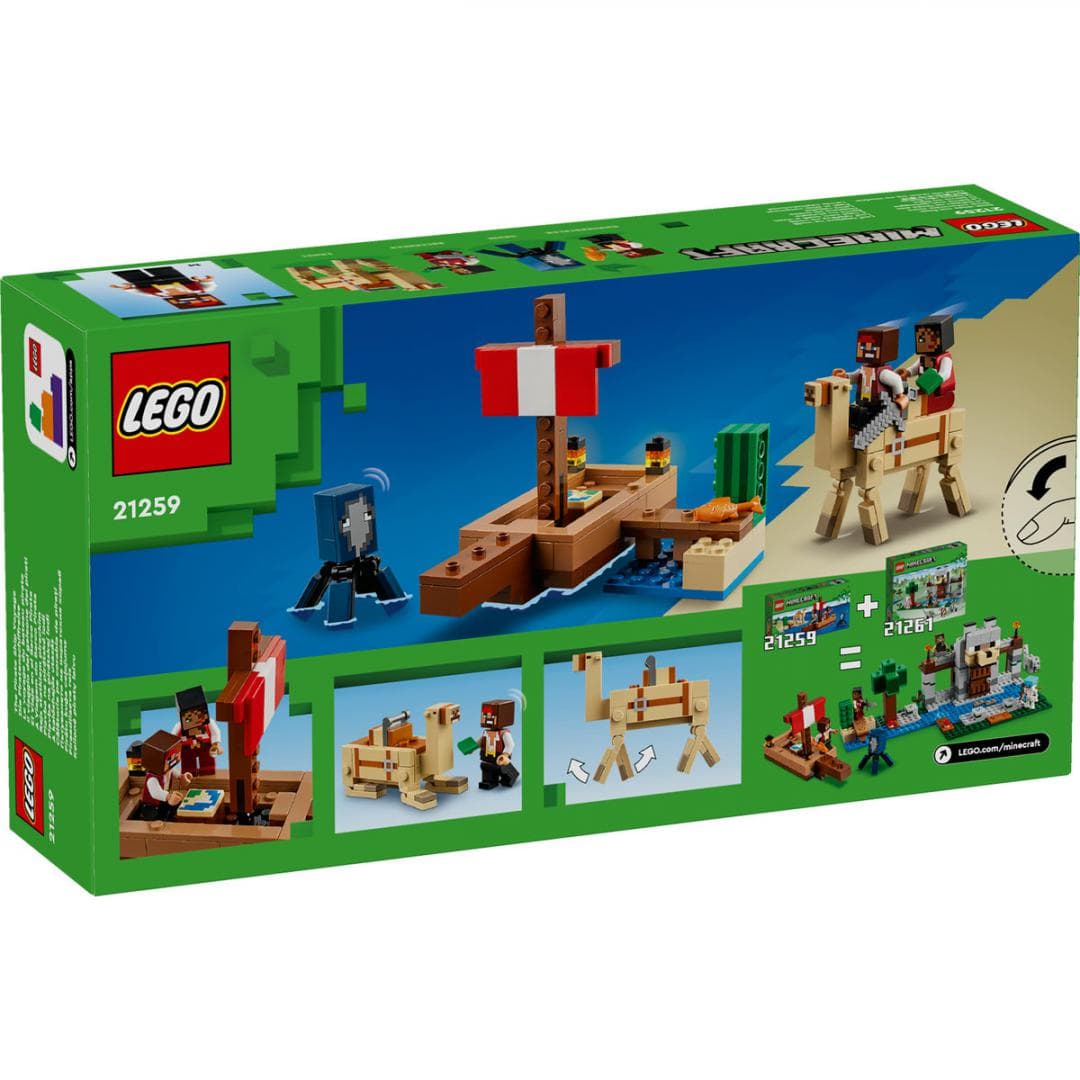 CALATORIE PE CORABIA DE PIRATI,LEGO21259