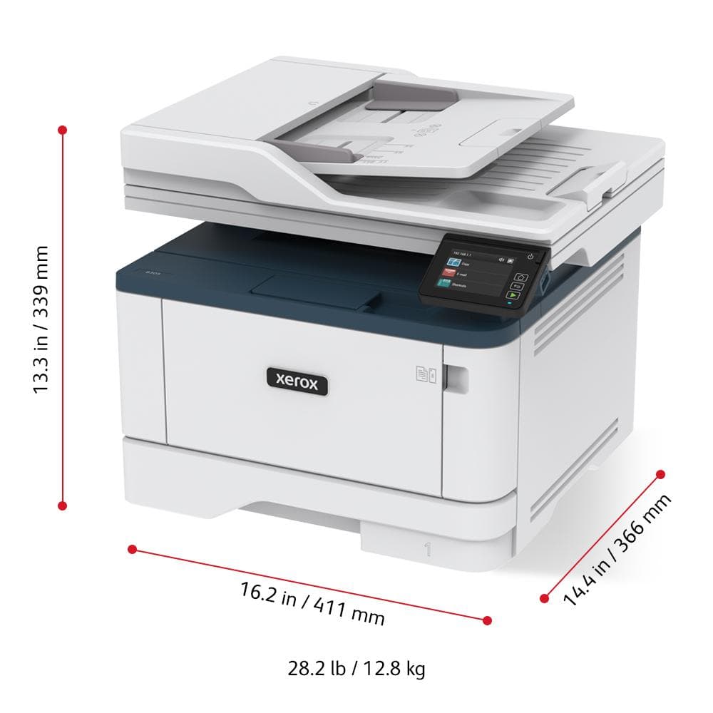 Multifunctional laser Xerox Workcentre B305V_DNI, format A4, Monocrom, Duplex, USB/LAN/Wi-Fi