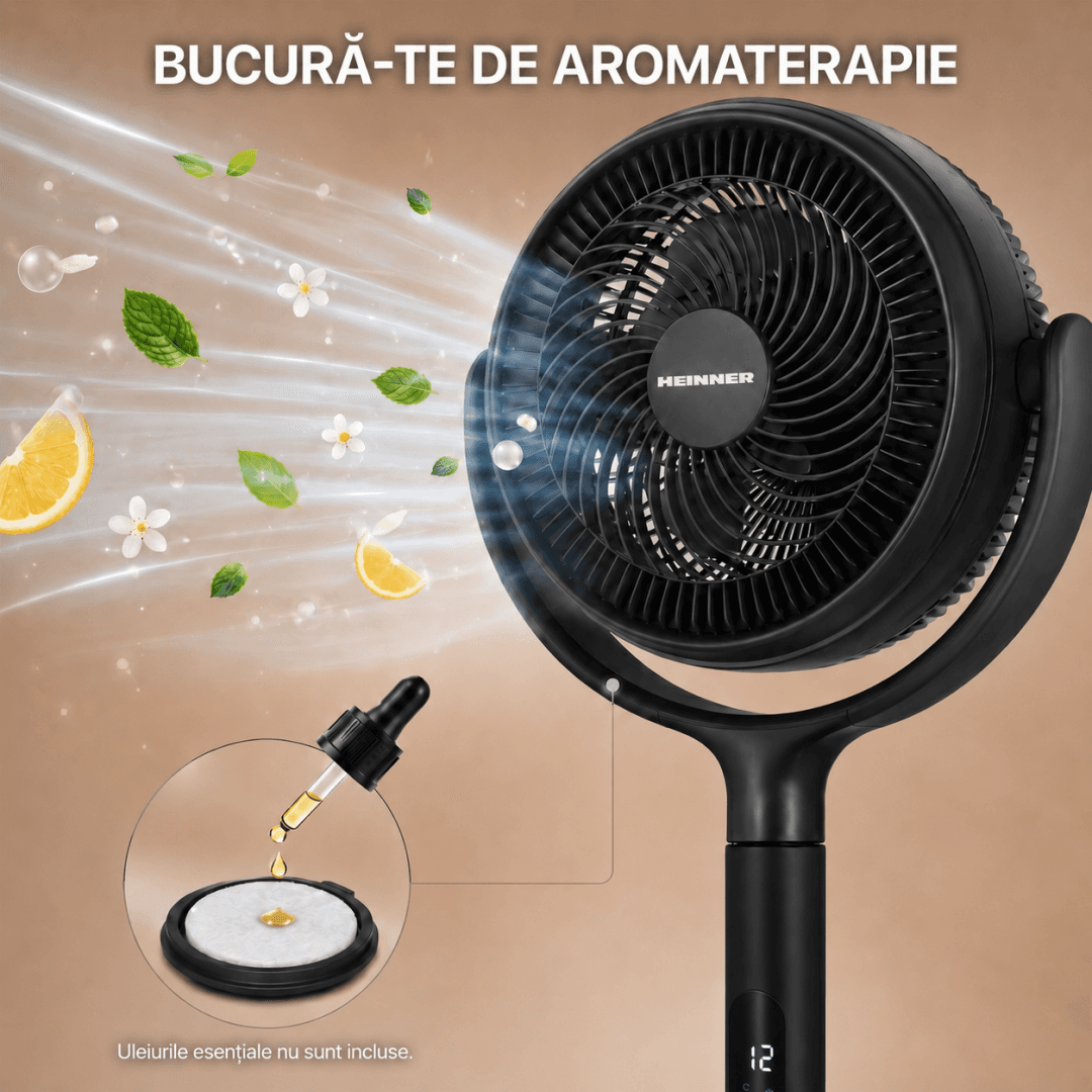 VENTILATOR CU PICIOR HEINNER HSF-MAT24DC — miniatură