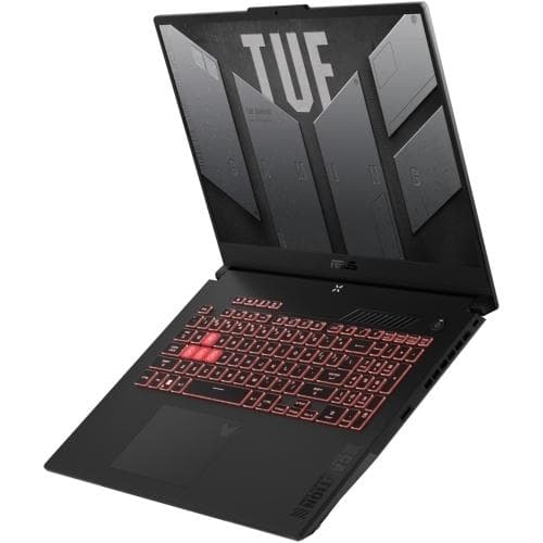 Laptop Gaming ASUS TUF Gaming A17 FA707NUG-HX180, cu procesor AMD Ryzen 7 7445HS, 17.3'' IPS, 16 GB DDR5, 1 TB, NVIDIA GeForce RTX 4050, 6GB GDDR6, Fara OS — miniatură