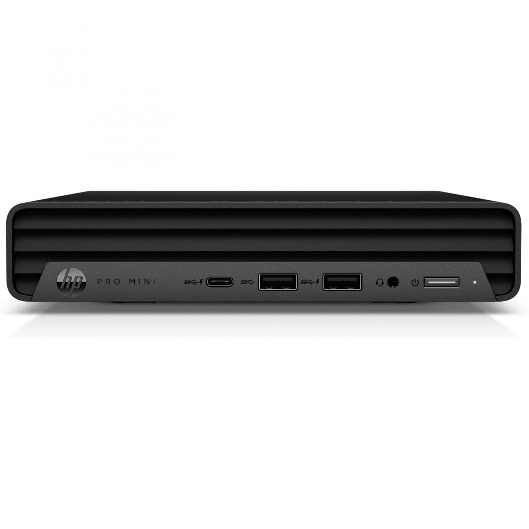 Desktop Business HP Pro Mini 400 G9 cu procesor Intel Core i5-13500T pana la 4.6 GHz, 16 GB DDR4, 512GB SSD, Intel UHD Graphics 770, Windows 11 Pro, Black