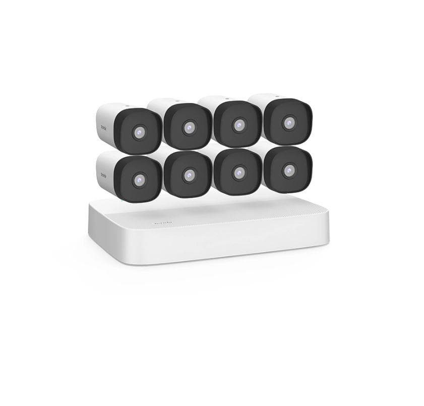 Tenda kit supraveghere 8 canele POE K8P-4TR, rezolutie: 4MP, latime banda: 60Mbps, intrari audio: 1 ch, RCA, iesire HDMI: 1-ch, 4K (3840 × 2160 )/30Hz, 1920 × 1080/60 Hz, 1280 × 1024/60Hz, 1280 × 720/60 Hz, iesire VGA: 1-ch, 1920 × 1080/60Hz, 1280 × 1024/60Hz, 1280 × 720/60Hz, HDMI/VGA simultaneous