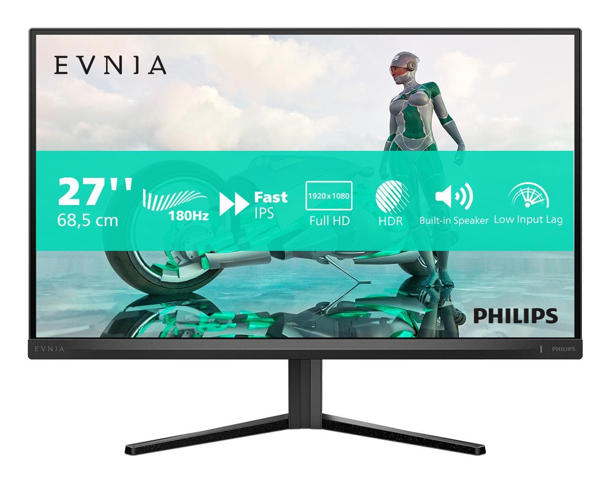Monitor Consumer Philips 27M2N3200S/00, 27", 1920 x 1080 pixeli, Black — miniatură