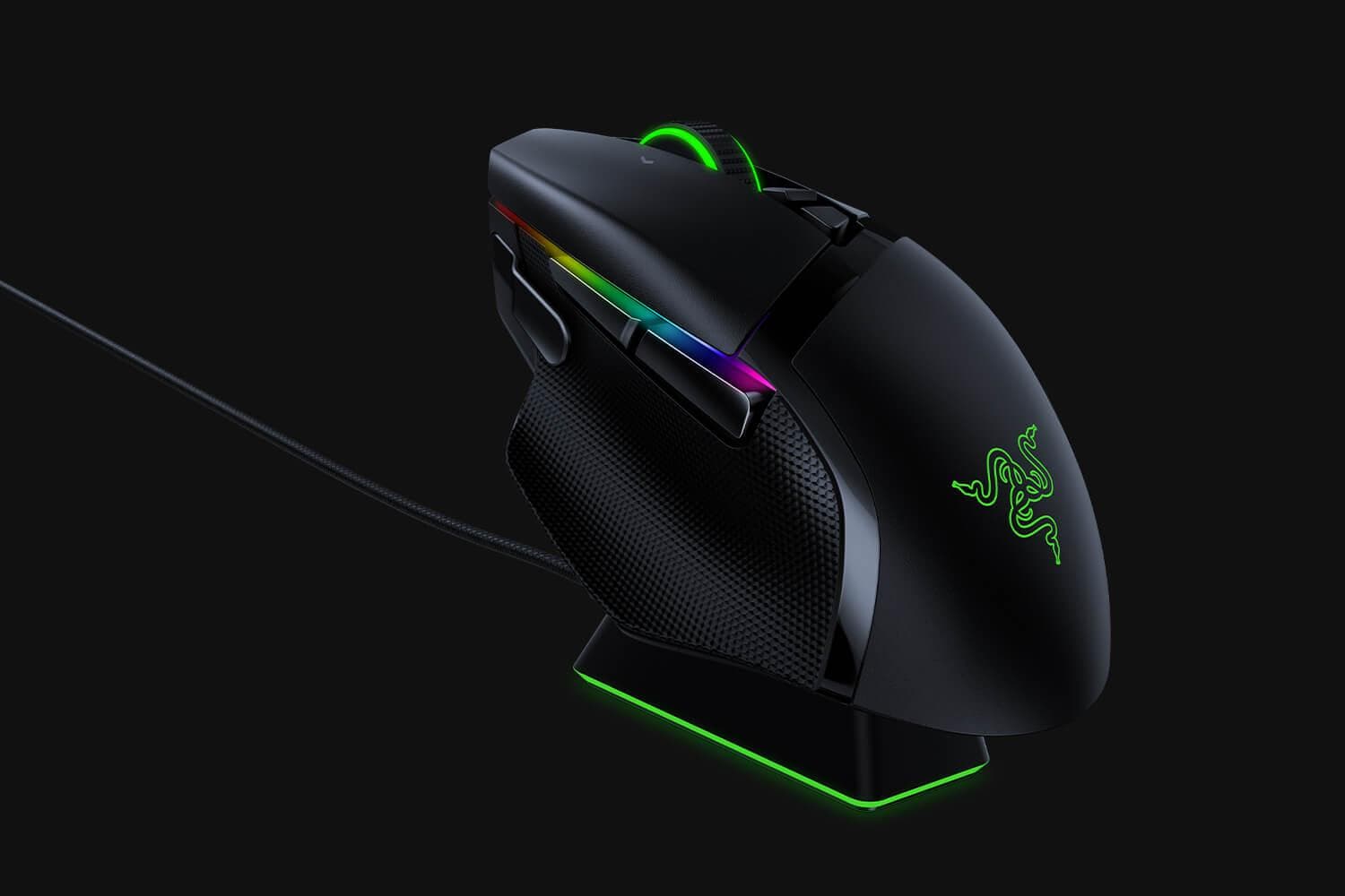 Mouse Gaming Wireless Razer Basilisk Ultimate, 20000 dpi, negru — miniatură