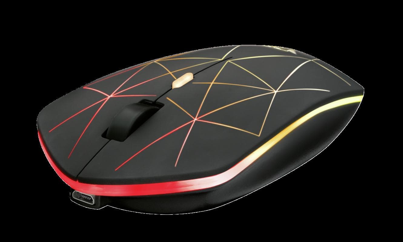 Mouse Gaming Wireless Trust GXT 117 Strike, 1400 dpi, Negru