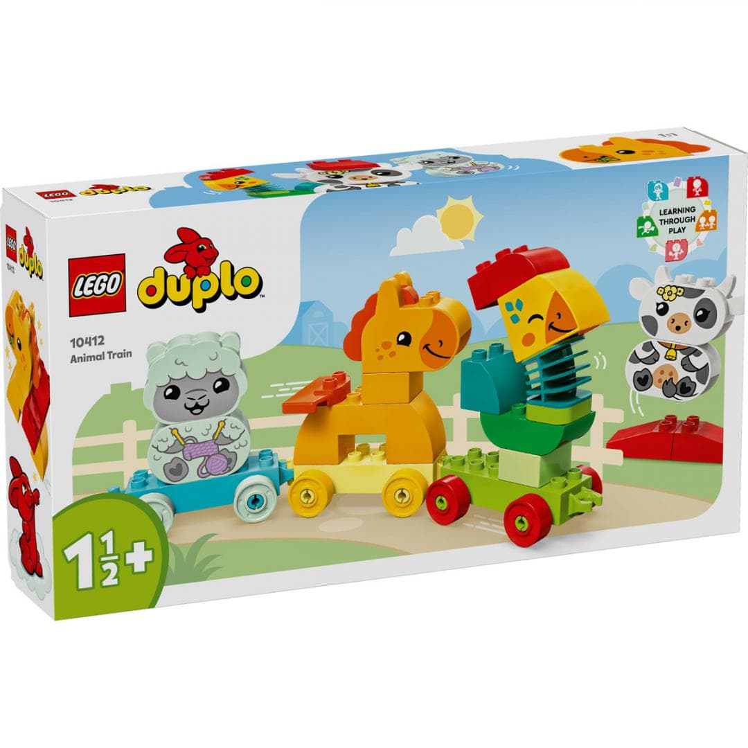 LEGO® DUPLO® TREN CU ANIMALE 10412 — miniatură