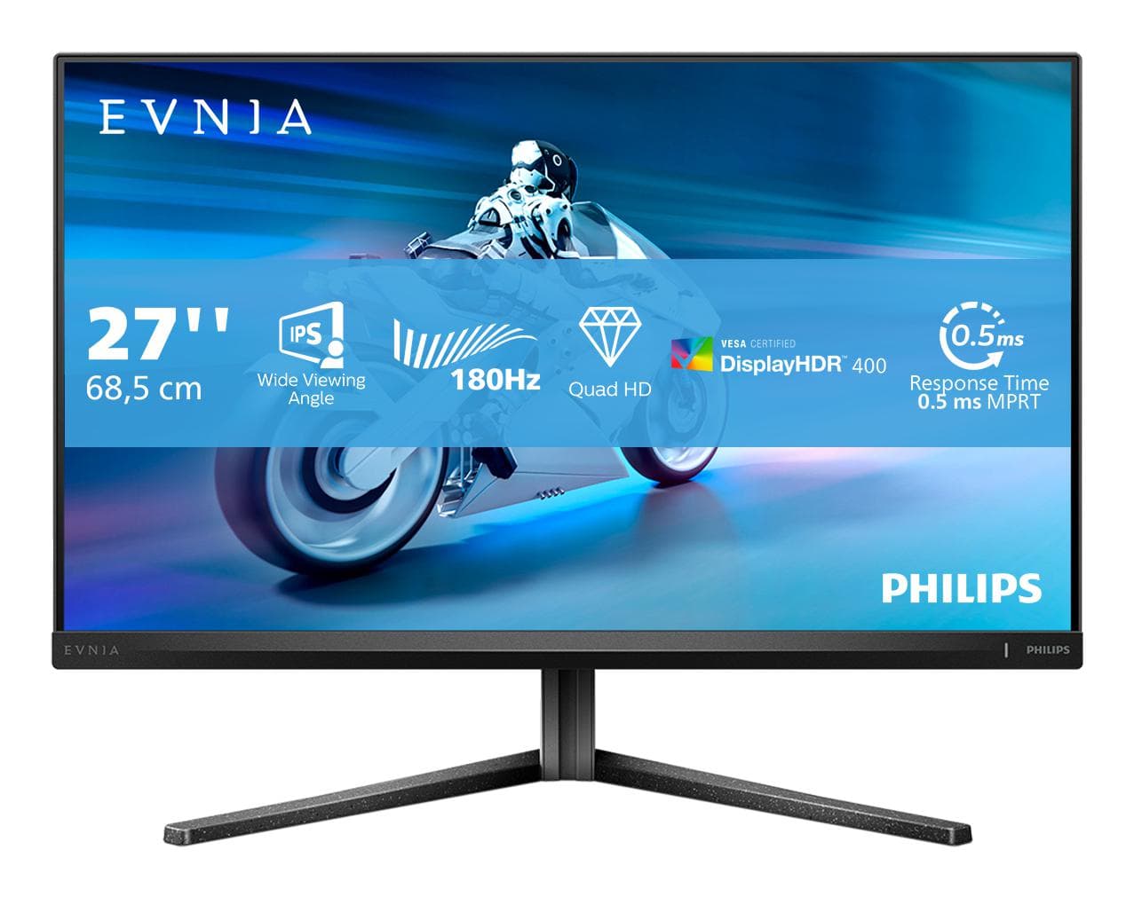Monitor Consumer Philips Evnia 5000 27M2N5500/00, 27", 2560 x 1440 pixeli, Black — miniatură